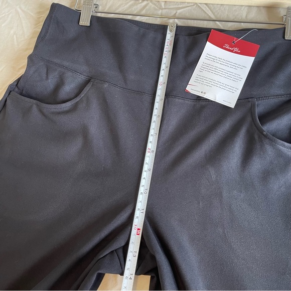 NWT Flared Leggings-for-Women Capri Yoga Pants with Pockets High Waisted/XXXL - Picture 8 of 15